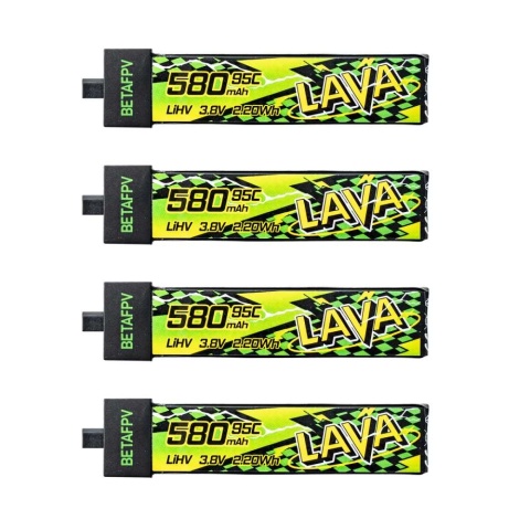 Akumulator do drona BETAFPV LAVA II 1S Battery 580mAh 95C (4szt)