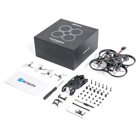 Dron FPV BETAFPV Pavo Femto Brushless Whoop Quadcopter PNP ELRS 2.4G