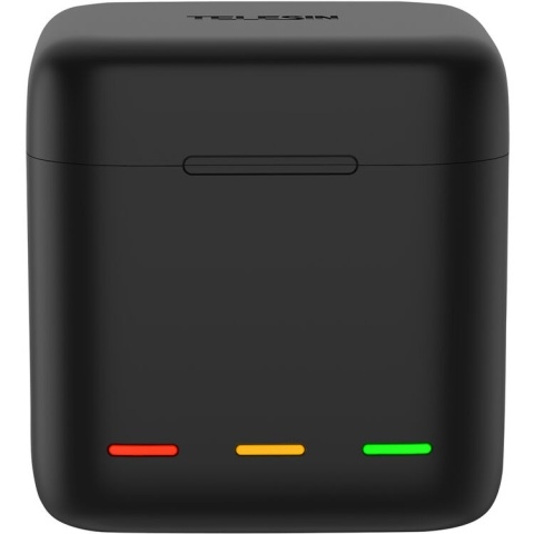 Ładowarka trójkanałowa Box do GoPro Hero 9/10/11/12 - Telesin