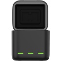 Ładowarka trójkanałowa Box do GoPro Hero 9/10/11/12 - Telesin