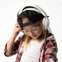 Słuchawki Nauszne Dla Dzieci Skullcandy Grom Kids Wired (Bone Seafoam)