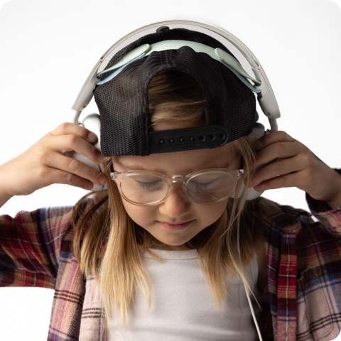 Słuchawki Nauszne Dla Dzieci Skullcandy Grom Kids Wired (Bone Seafoam)
