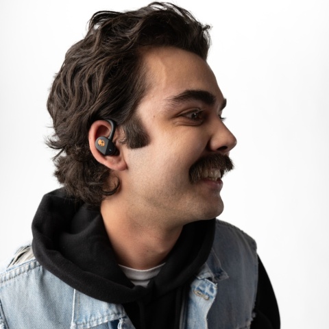 Słuchawki Sportowe Dokanałowe Skullcandy Push ANC Active Black