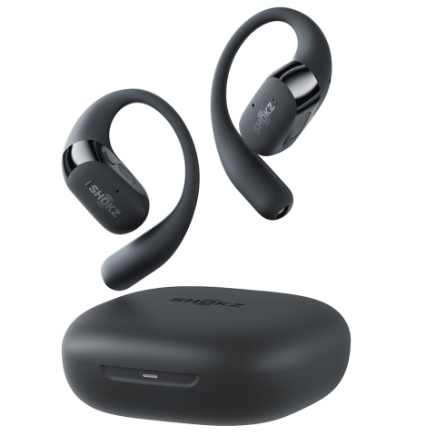 Słuchawki bezprzewodowe - Shokz OpenFit 2+ Black