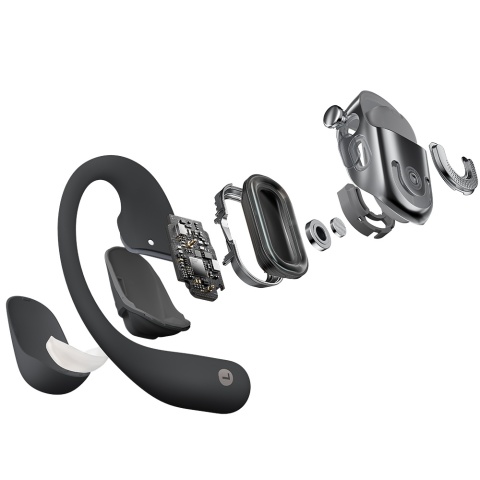 Słuchawki bezprzewodowe - Shokz OpenFit 2+ Black