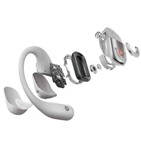 Słuchawki bezprzewodowe - Shokz OpenFit 2+ Gray