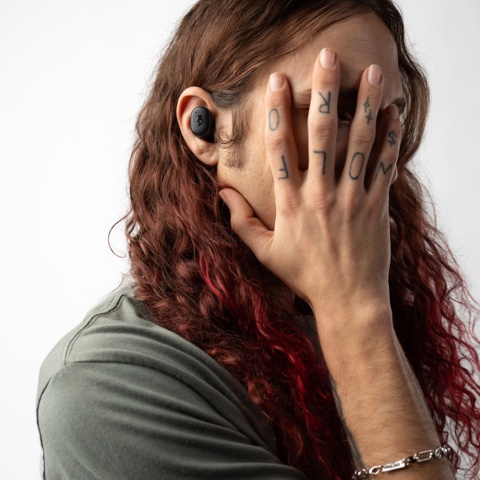 Słuchawki bezprzewodowe dokanałowe - Skullcandy Grind (Black)