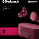 Słuchawki dokanałowe bezprzewodowe - Skullcandy Sesh Evo Deep Red