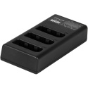 Ładowarka trzykanałowa CD-USB-C do akumulatorów EN-EL14 do Nikon - Newell