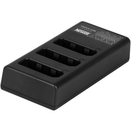 Ładowarka trzykanałowa CD-USB-C do akumulatorów EN-EL14 do Nikon - Newell