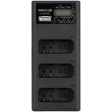 Ładowarka trzykanałowa CD-USB-C do akumulatorów EN-EL14 do Nikon - Newell