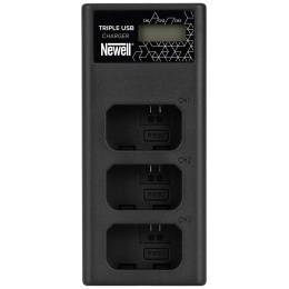 Ładowarka trzykanałowa CD-USB-C do akumulatorów NP-FW50 do Sony - Newell