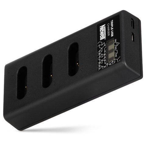 Ładowarka trzykanałowa CD-USB-C do akumulatorów NP-BX1 do Sony - Newell