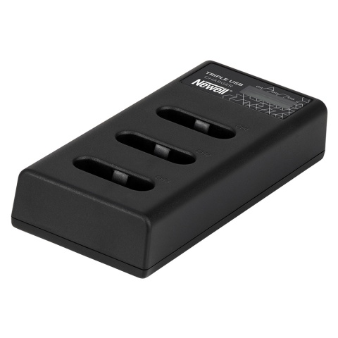 Ładowarka trzykanałowa CD-USB-C do akumulatorów NP-BX1 do Sony - Newell