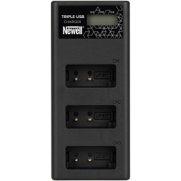 Ładowarka trzykanałowa CD-USB-C do akumulatorów LP-E17 do Canon - Newell