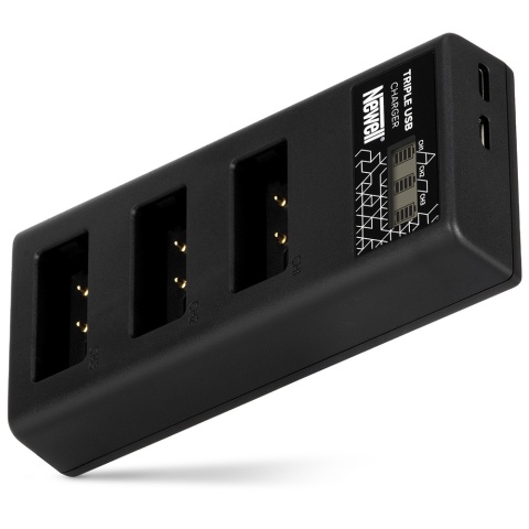 Ładowarka trzykanałowa CD-USB-C do akumulatorów LP-E17 do Canon - Newell