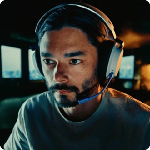 Słuchawki gamingowe Skullcandy SLYR PRO PLAYSTATION (WHITE)