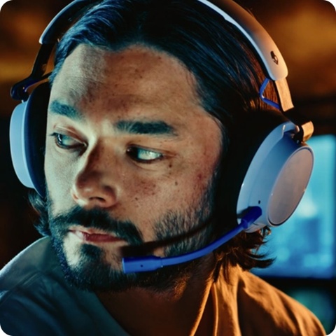 Słuchawki gamingowe Skullcandy SLYR PRO PLAYSTATION (WHITE)