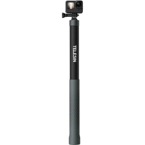 Kijek karbonowy do selfie o długości 3m - TELESIN Third Gen 3m Selfie Stick Carbon Fiber