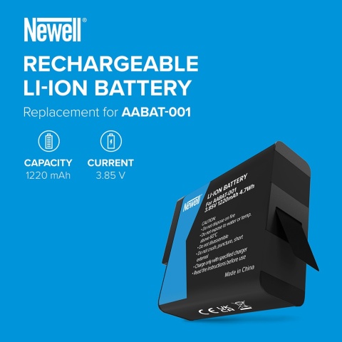 Akumulator zamiennik AABAT-001 do GoPro 5 Newell