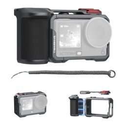FREEWELL DJI Osmo Action 6 Creator Pro Cage - Klatka operatorska z gripem