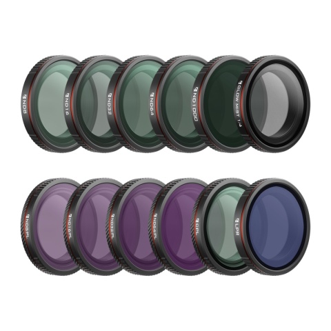 FREEWELL DJI Osmo Nano Mega Filters 12-Pack - Zestaw filtrów