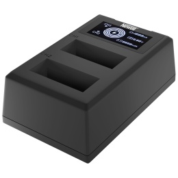 Ładowarka dwukanałowa FDL-USB-C do akumulatorów LP-E12 do Canon Newell