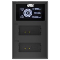 Ładowarka dwukanałowa FDL-USB-C do akumulatorów LP-E12 do Canon Newell