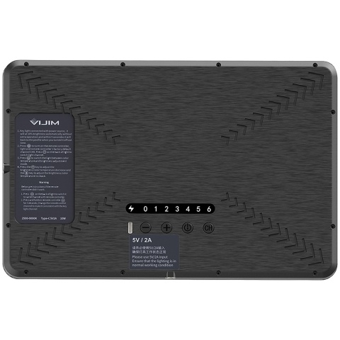 Lampa LED VIJIM K20 - WB 2500 K - 9000 K Ulanzi