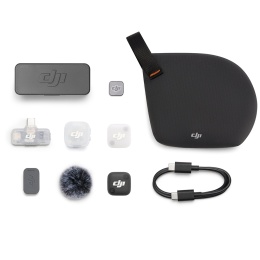 Mikrofon bezprzewodowy DJI Mic Mini 2 (1 TX + 1 Mobile RX + Etui ładujące)