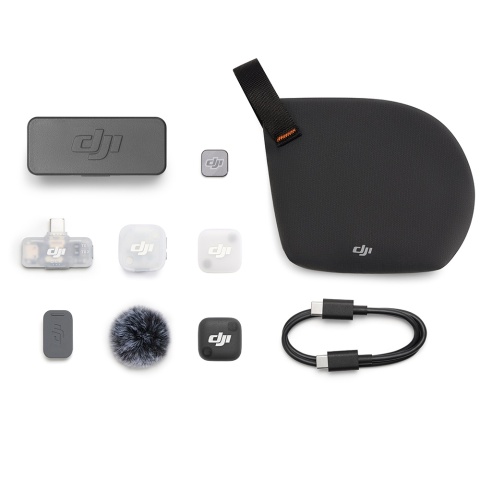 Mikrofon bezprzewodowy DJI Mic Mini 2 (1 TX + 1 Mobile RX + Etui ładujące)