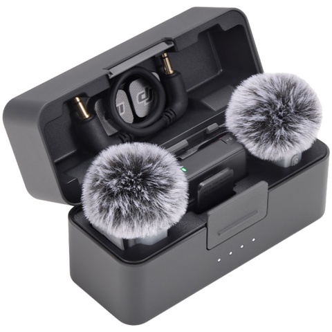 System mikrofonów bezprzewodowych DJI Mic Mini 2 (2 TX + 1 RX + Etui ładujące)