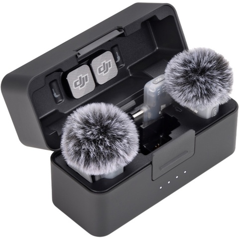 System mikrofonów bezprzewodowych DJI Mic Mini 2 (2 TX + 1 Mobile RX + Etui ładujące)