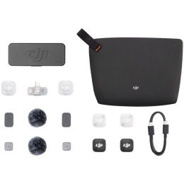 System mikrofonów bezprzewodowych DJI Mic Mini 2 (2 TX + 1 Mobile RX + Etui ładujące)