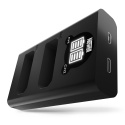 Zestaw ładowarka dwukanałowa DL-USB-C i 2x Akumulator EN-EL14 do Nikon