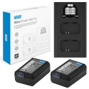 Zestaw ładowarka dwukanałowa DL-USB-C i 2x Akumulator NP-FW50 do Sony