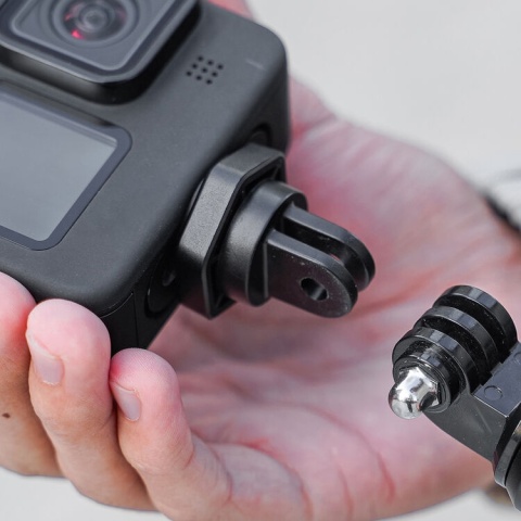 Adapter z gwintem 1/4" do kamer sportowych - Telesin