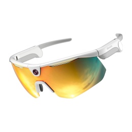 BleeqUp Ranger AI Sports Camera Glasses - Okulary Sportowe AI - Białe