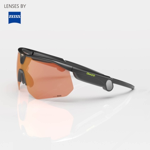Okulary Sportowe AI Rower Narty Zeiss Kamera POV Słuchawki Kostne Interkom