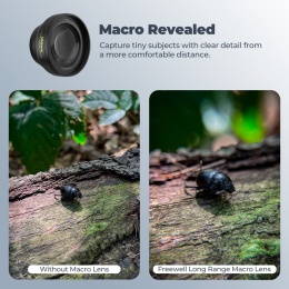 Obiektyw makro do smartfona FREEWELL 100mm Long Range Macro Lens mocowanie 17mm
