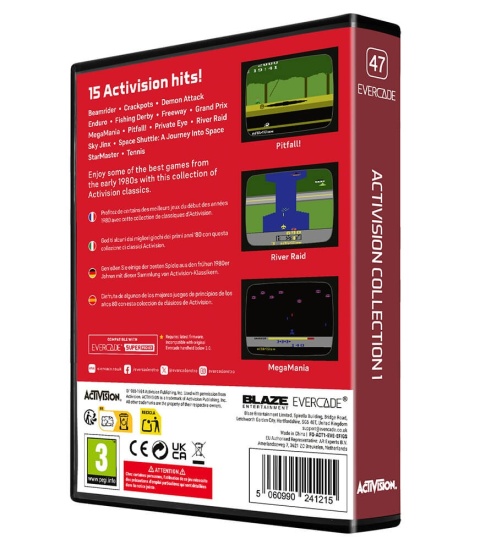 Evercade Activision Collection 1 - Zestaw gier