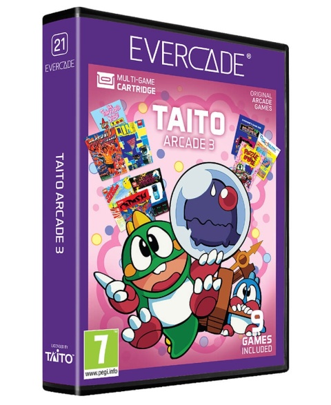 Evercade TAITO Arcade 3 - Zestaw gier