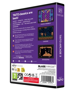 Evercade TAITO Arcade 3 - Zestaw gier