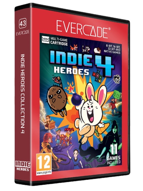 Evercade Indie Heroes Collection 4 - Zestaw gier