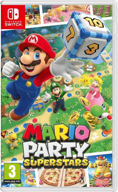 Nintendo Switch Mario Party Super Stars- Gra
