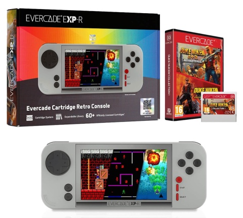 Evercade EXP-R + Duke Nukem Collection 1 - Konsola + gra