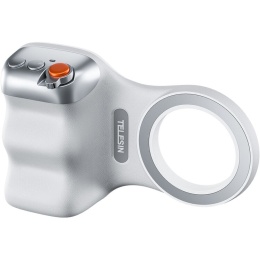 Uchwyt do smartfonów Biały Fun Shot Magnetic Grip - Telesin