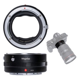 Adapter bagnetowy z autofocusem EFTZ21 do Canon EF / Nikon Z - Megadap