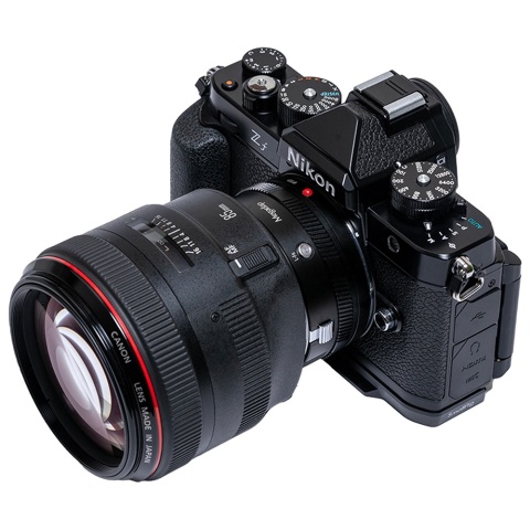 Adapter bagnetowy z autofocusem EFTZ21 do Canon EF / Nikon Z - Megadap