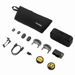 Insta360 Mic Pro (2 TX + 1 RX) - Zestaw 2 mikrofonów z odbiornikiem